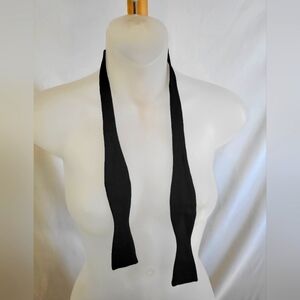 Mens Inviso Size Black Bow  Tie 14 3/4 Adjustable